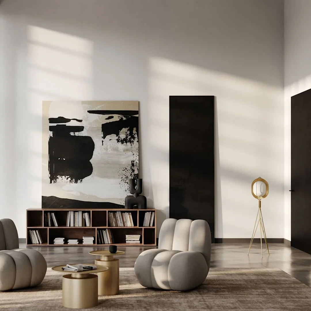 Pearl_Floorlamp_-_Brass